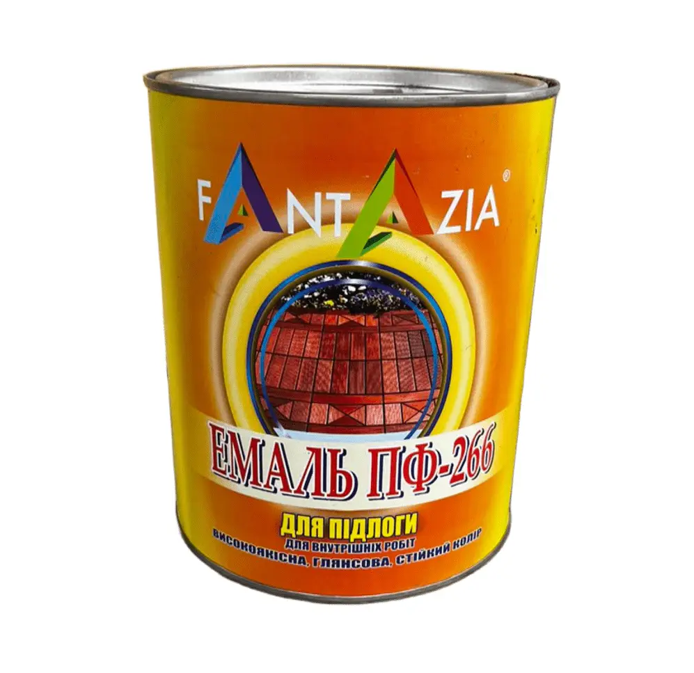 Емаль алкідна ПФ-266 Fantazia сіра 2,8 кг